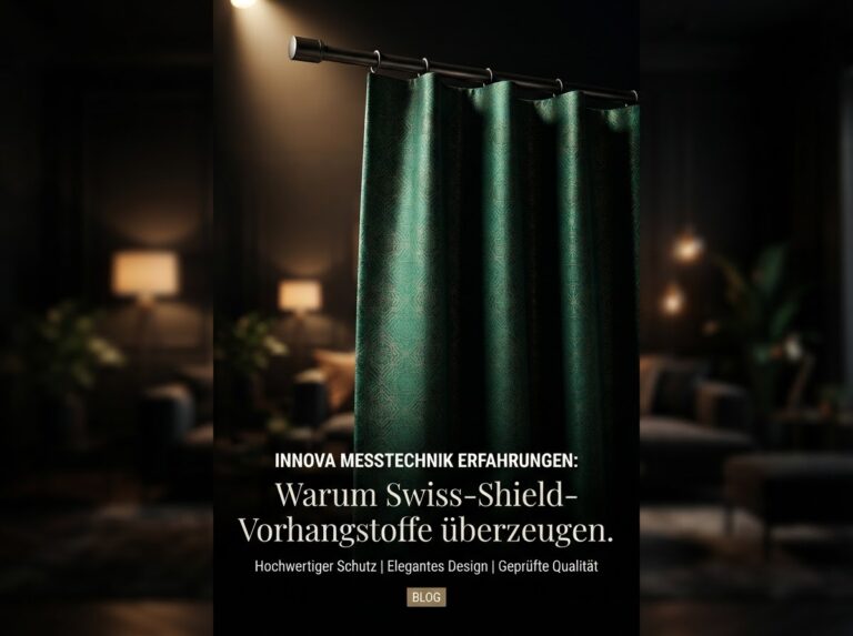 Innova Messtechnik Erfahrungen: Warum Swiss-Shield-Vorhangstoffe überzeugen